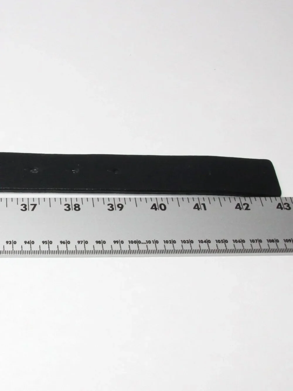 Guess Women's Large Rhinestone Bling G Black Genuine Leather Belt 943210